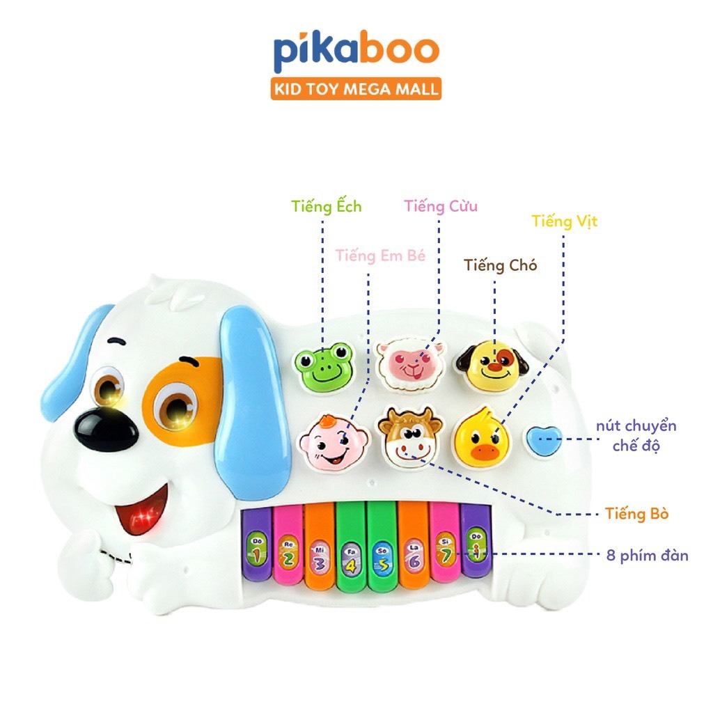 ĐỒ CHƠI ĐÀN PIANO CHO BÉ CAO CẤP ÂM THANH CHẤT LƯỢNG ĐÈN LED SÁNG NHẤP NHÁY GIÚP TRẺ PHÁT TRIỂN TRÍ NÃO