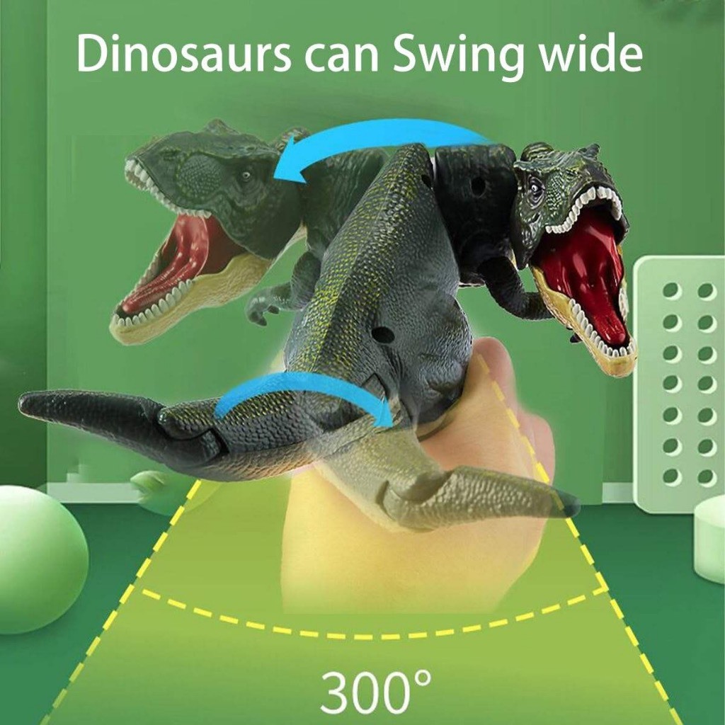 KHỦNG LONG VÔ TRI Đầu và đuôi lắc lư bằng điện khủng long gầm rú tương tác giữa cha mẹ và con cái Mô phỏng kỷ Jura Tyran