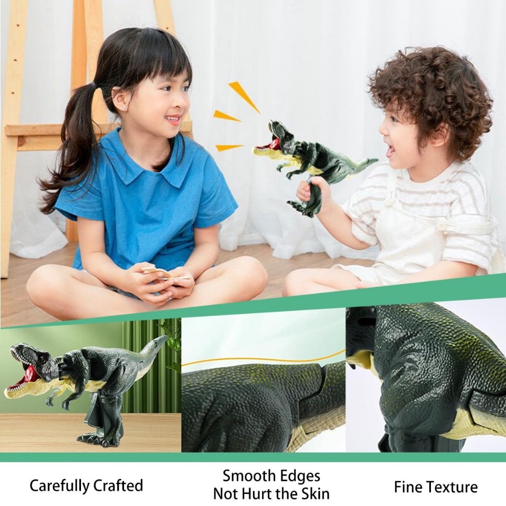 KHỦNG LONG VÔ TRI Đầu và đuôi lắc lư bằng điện khủng long gầm rú tương tác giữa cha mẹ và con cái Mô phỏng kỷ Jura Tyran