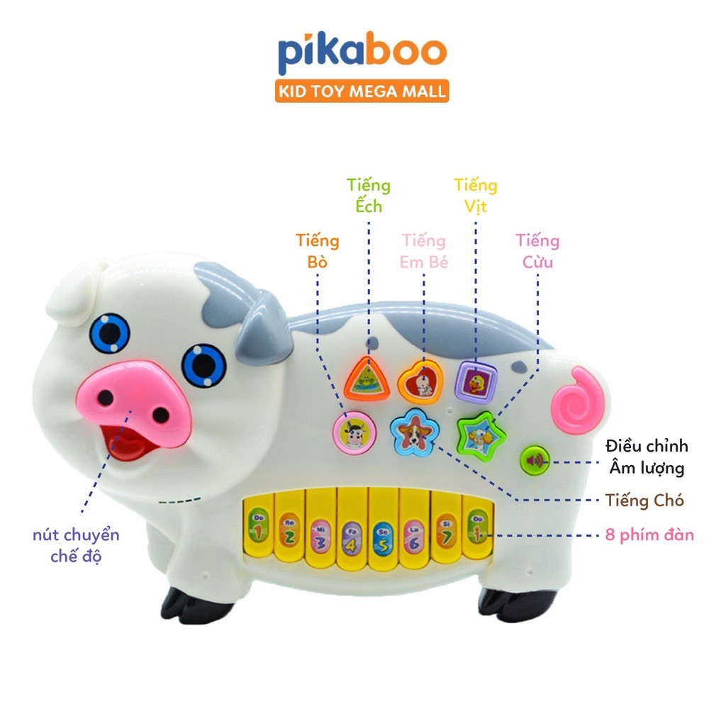 ĐỒ CHƠI ĐÀN PIANO CHO BÉ CAO CẤP ÂM THANH CHẤT LƯỢNG ĐÈN LED SÁNG NHẤP NHÁY GIÚP TRẺ PHÁT TRIỂN TRÍ NÃO