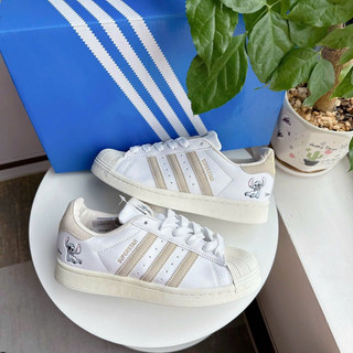 Giày sneaker Su.perstar mũi sò logo stick ( giá chưa bao gồm box bảo vệ )