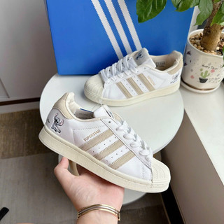 Giày sneaker Su.perstar mũi sò logo stick ( giá chưa bao gồm box bảo vệ )