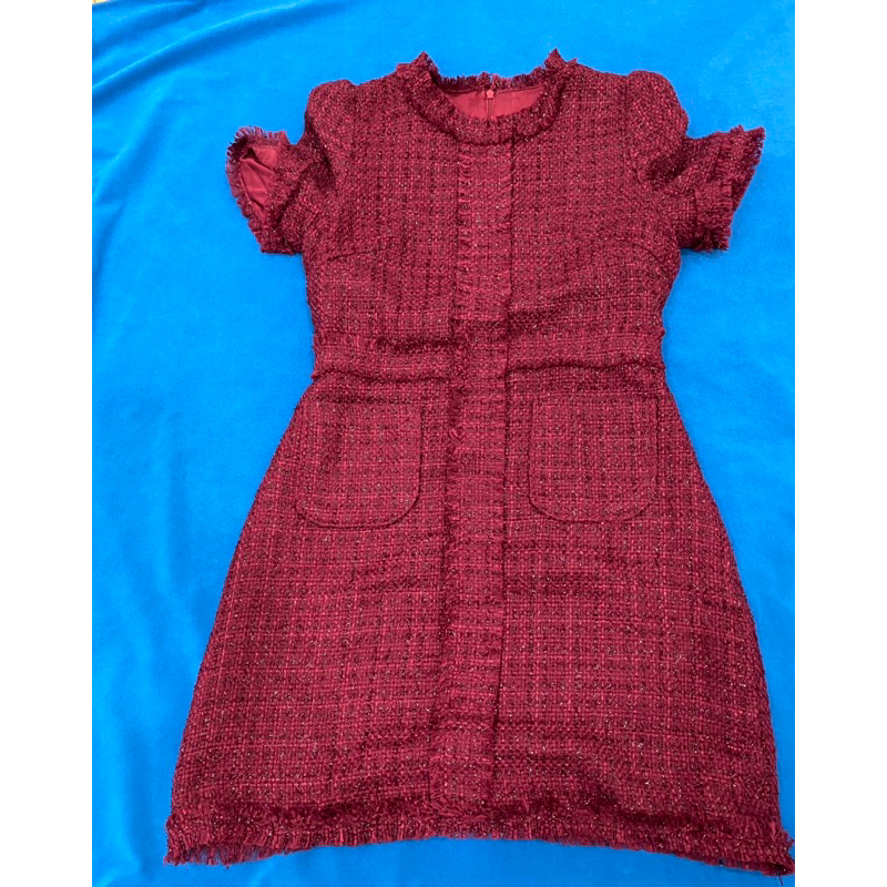 Đầm Thiết Kế Dạ Tweet LinhChi.House size L