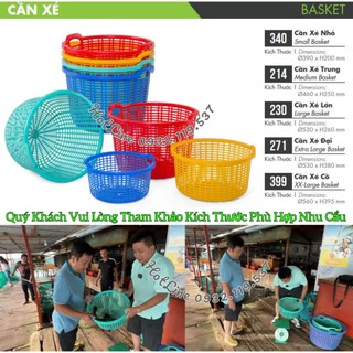 🌱 Cần xé - Sọt đựng trái cây, Cá Tôm Mực - 🐟 🦀 🦞🦑 🌱