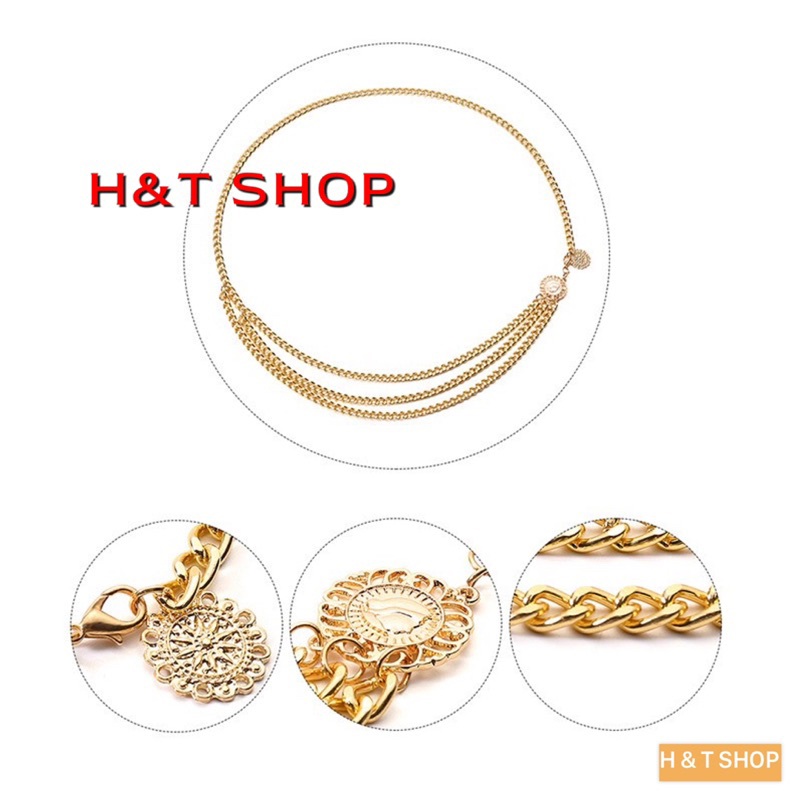 Đai Váy, belt váy, thắt lưng váy xích- H&T SHOP