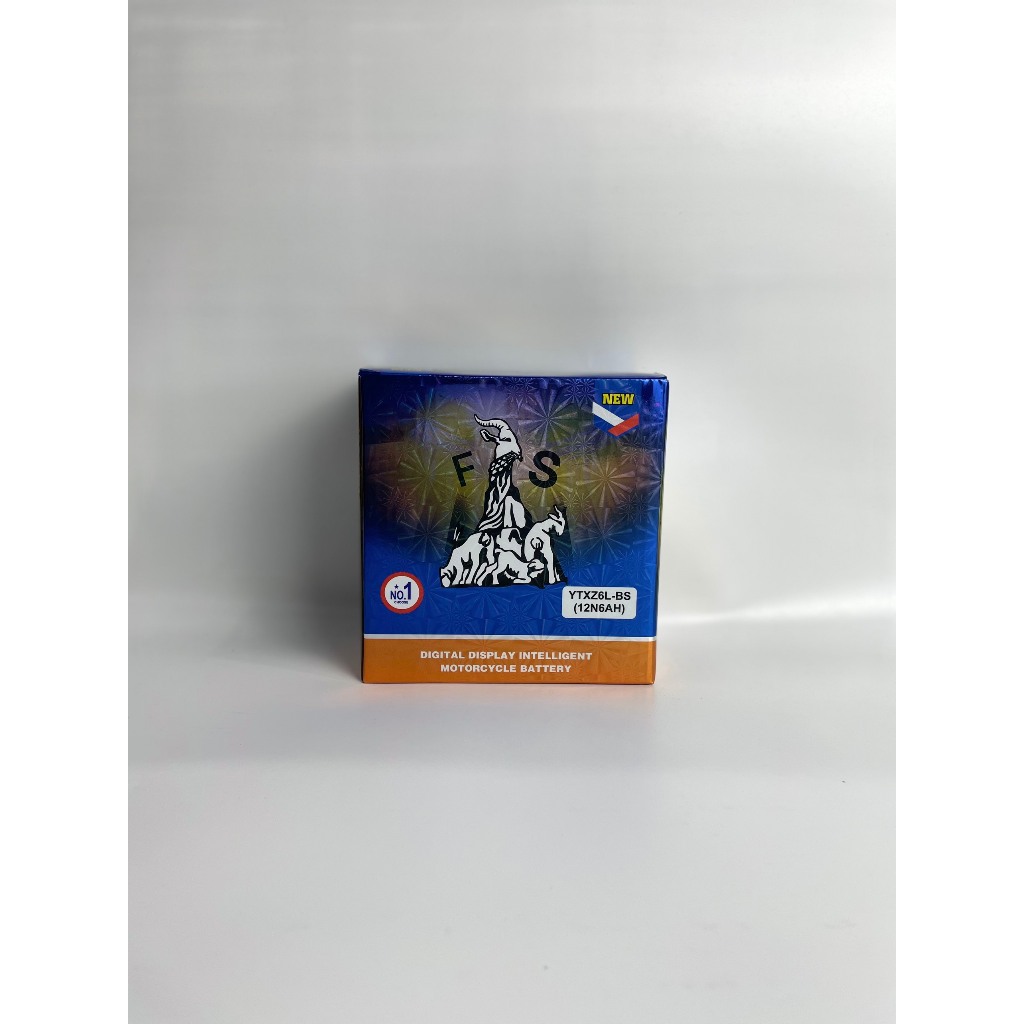 Ắc quy khô xe máy FS TLT 6AH/12V dùng cho xe wave,dream và các dòng xe tay ga bảo hành 12 tháng