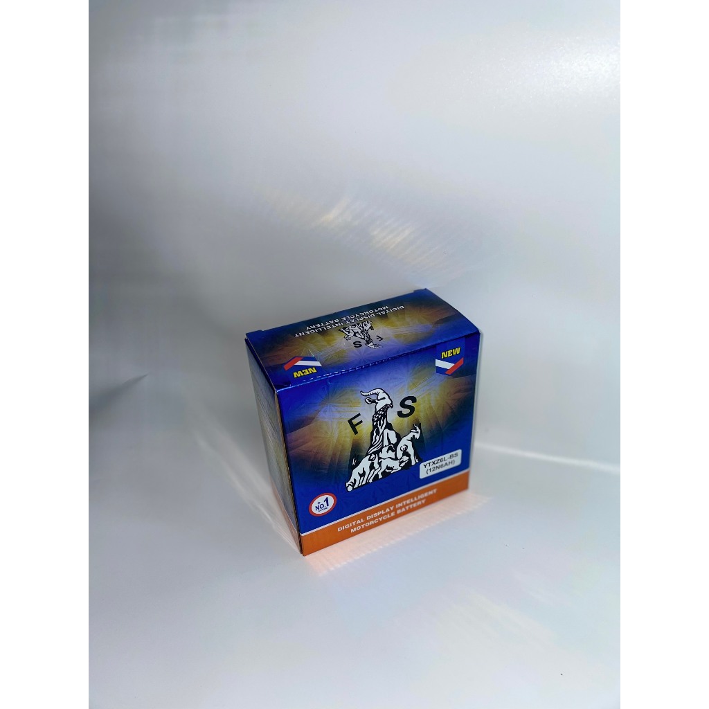 Ắc quy khô xe máy FS TLT 6AH/12V dùng cho xe wave,dream và các dòng xe tay ga bảo hành 12 tháng