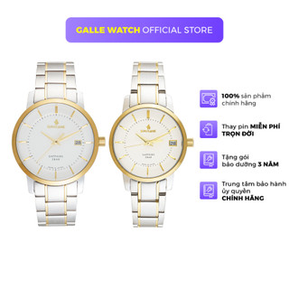 Đồng hồ Sunflame Watch Twilight MJOS00-B mặt kính Sapphire chống xước, chống nước 5 ATM, dây thép đeo tay mẫu đôi nam nữ
