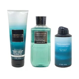[Auth-Phân loại] Sản phẩm Sữa tắm xịt thơm dưỡng thể cho nam Bath and Body Works For men - Fresh Water