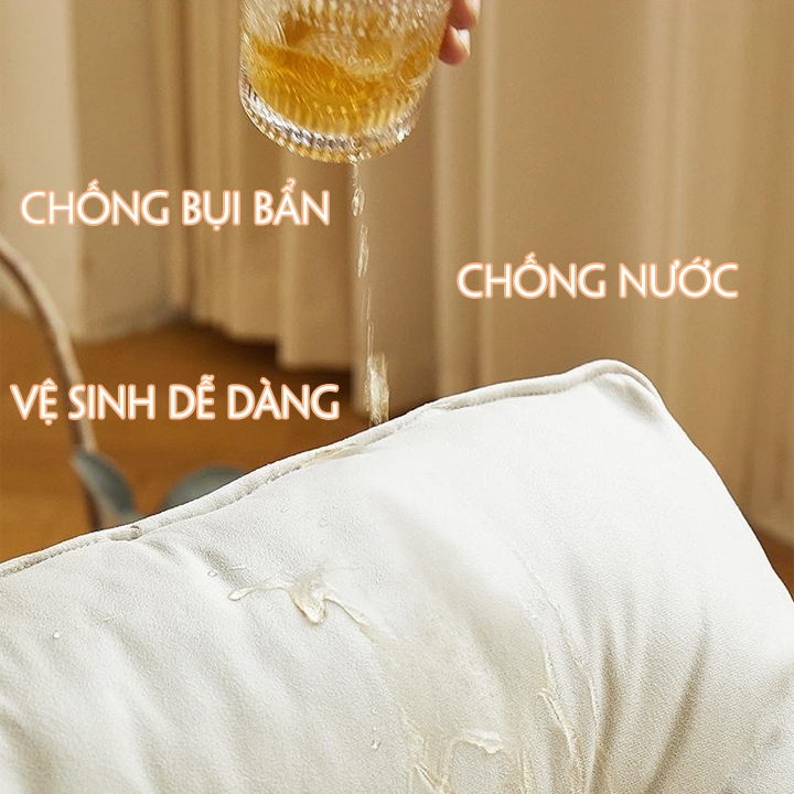 Ghế bập bênh thư giãn khung thép đệm siêu dày chống nước, sofa lười đọc sách, nghỉ ngơi