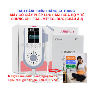 Máy nghe tim thai Máy đo tim thai tại nhà Fetal Doppler JPD-100E bảo hành 12 tháng