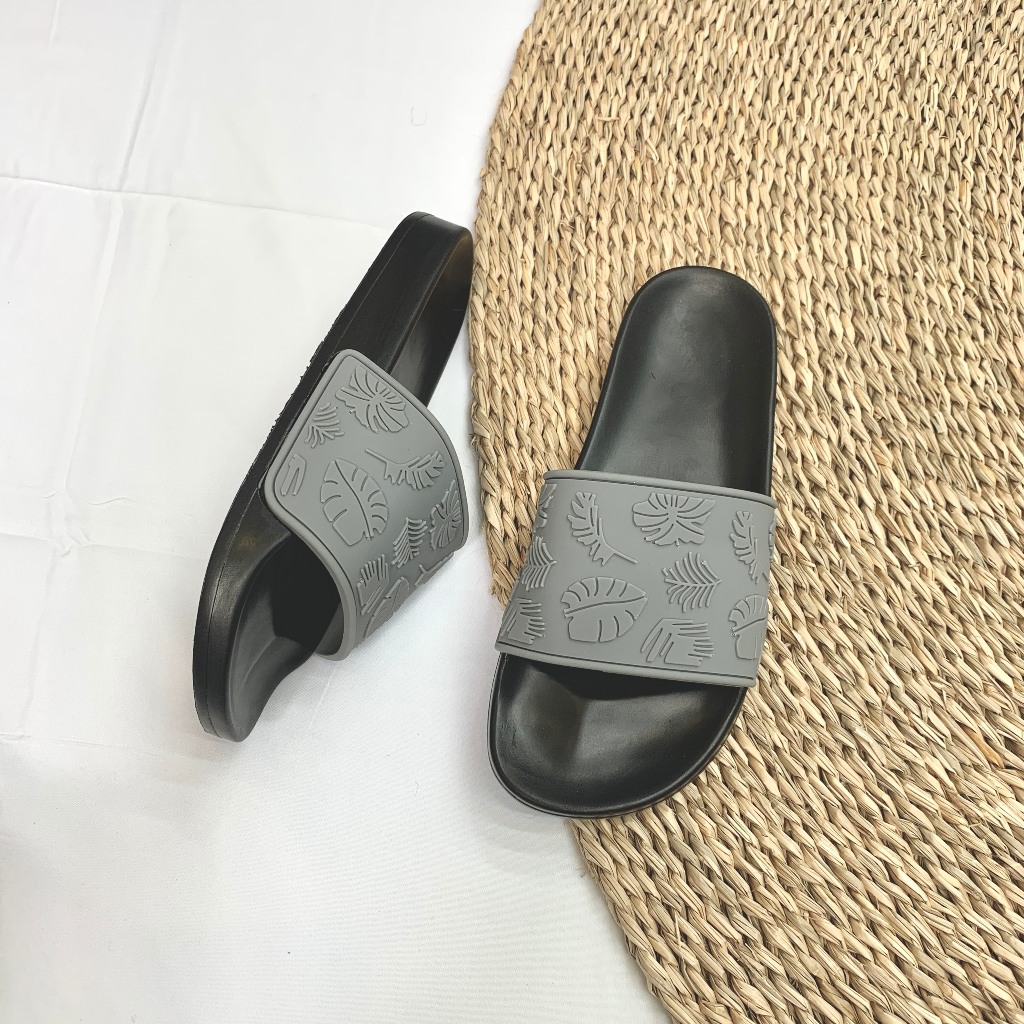 Dép quai ngang nam nữ FR quai 3D - Dép lê nữ nam êm chân chống nước