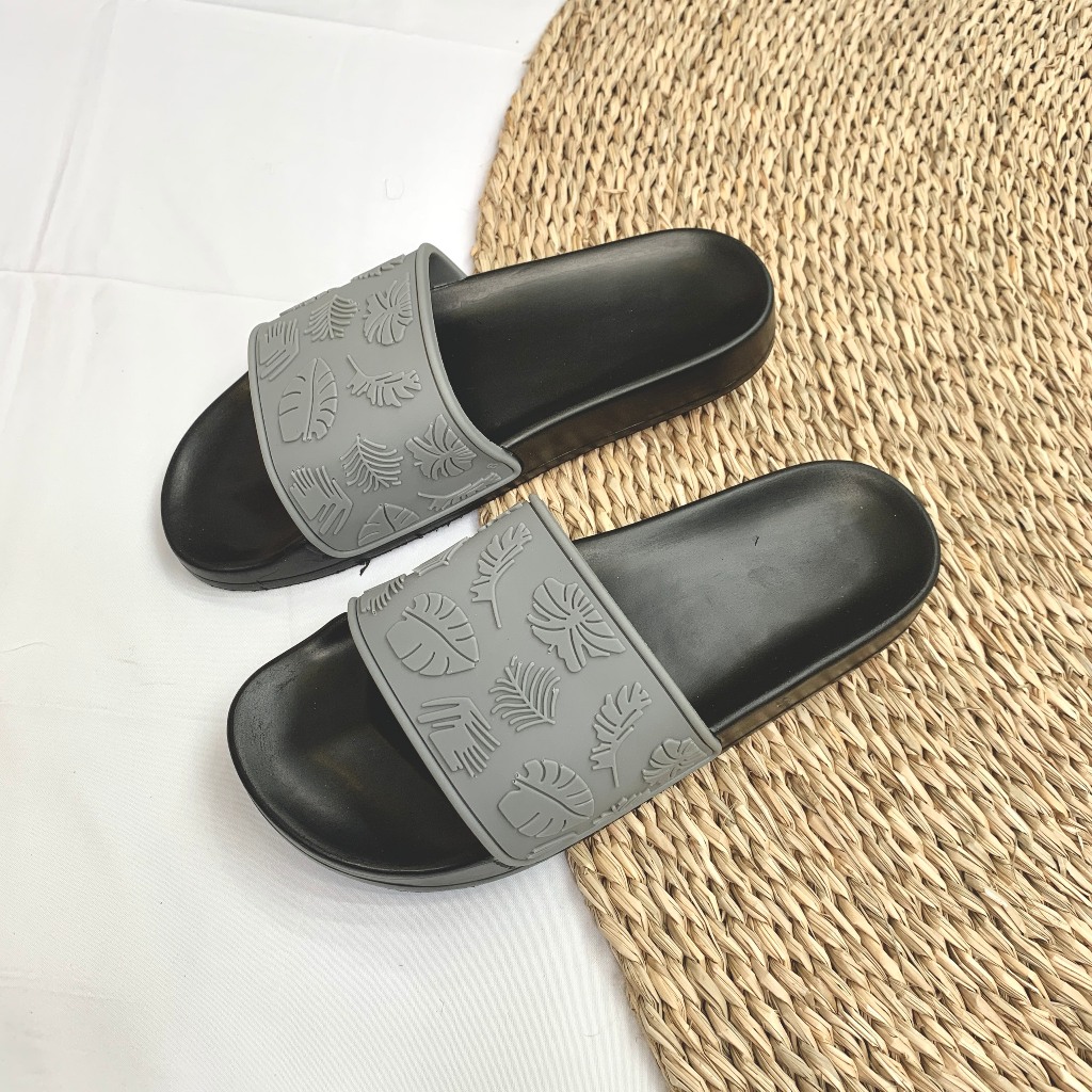 Dép quai ngang nam nữ FR quai 3D - Dép lê nữ nam êm chân chống nước