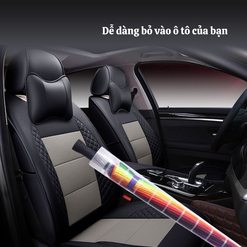 Ô Dù HUTO Dù Che Mưa Đi Nắng 16 Nan Thép Chắc Chắn Cán Dài Tay Cầm Bằng Da