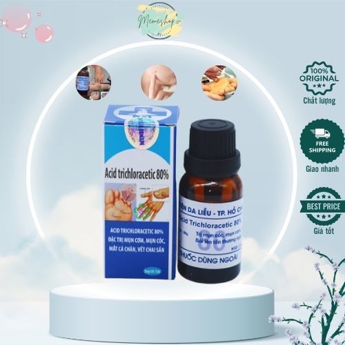 Tẩy mụn cơm, mụn cóc, vết chai sần, tẩy nốt ruồi viện da liễu
