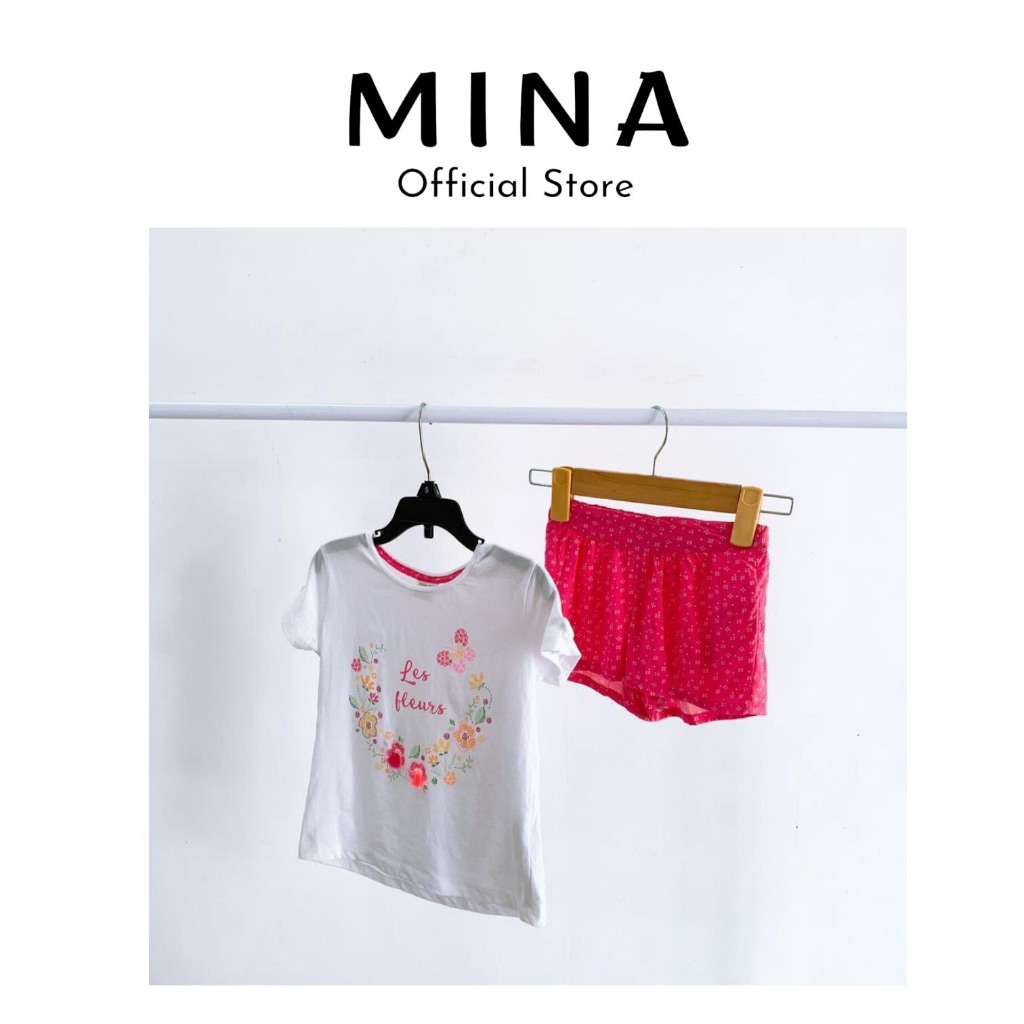 ** BỘ PIJAMA BÉ GÁI ZARA - CẮT TAG, CHƯA MẶC - MỚI 100%