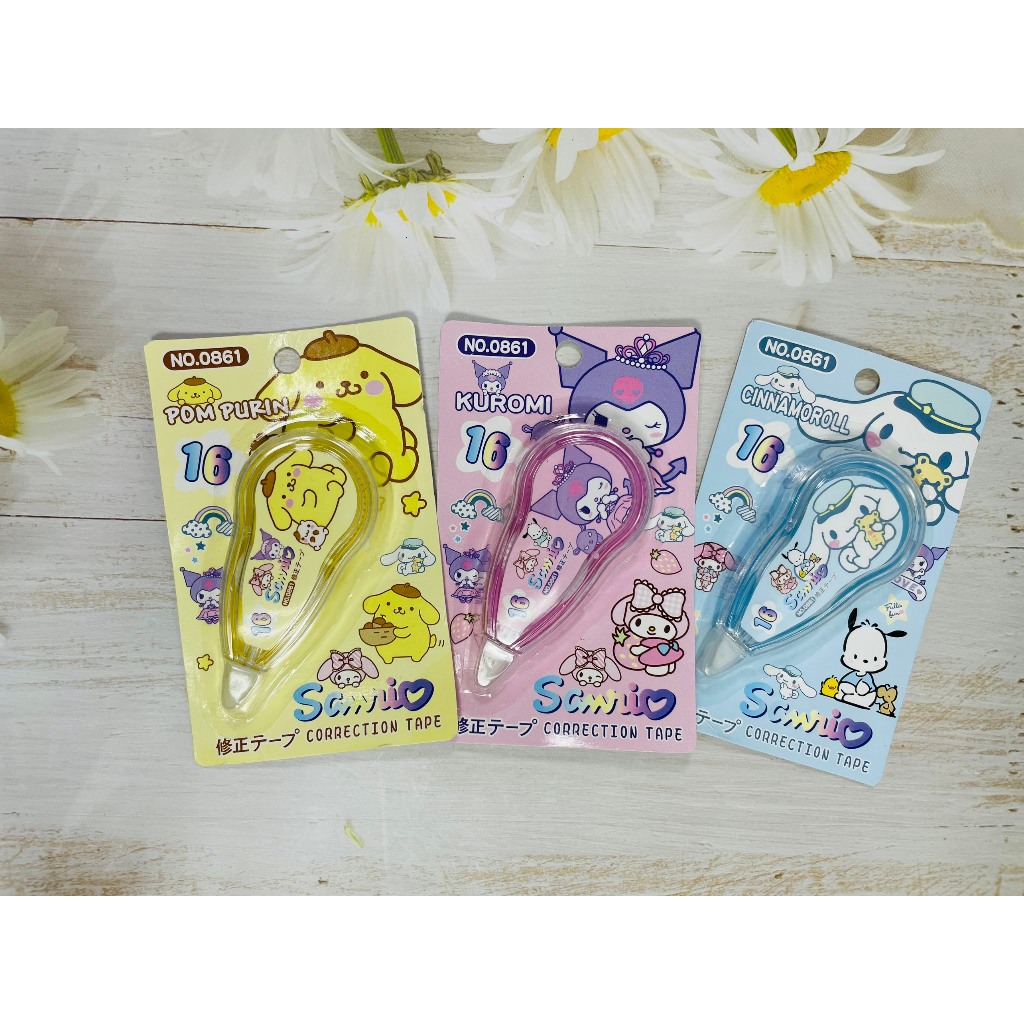 Đồ Dùng Học Tập Kuromi Sanrio, Bút Kuromi, Bộ Dụng Cụ Học Tập Bé Gái Kuromi, Bóp Bút Kuromi, Thẻ Tên Kuromi