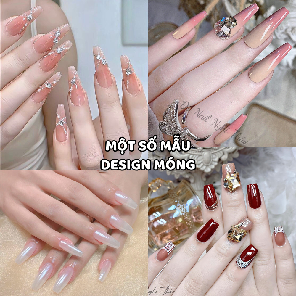 Móng tip nối đủ size JELIVA hộp 500 móng