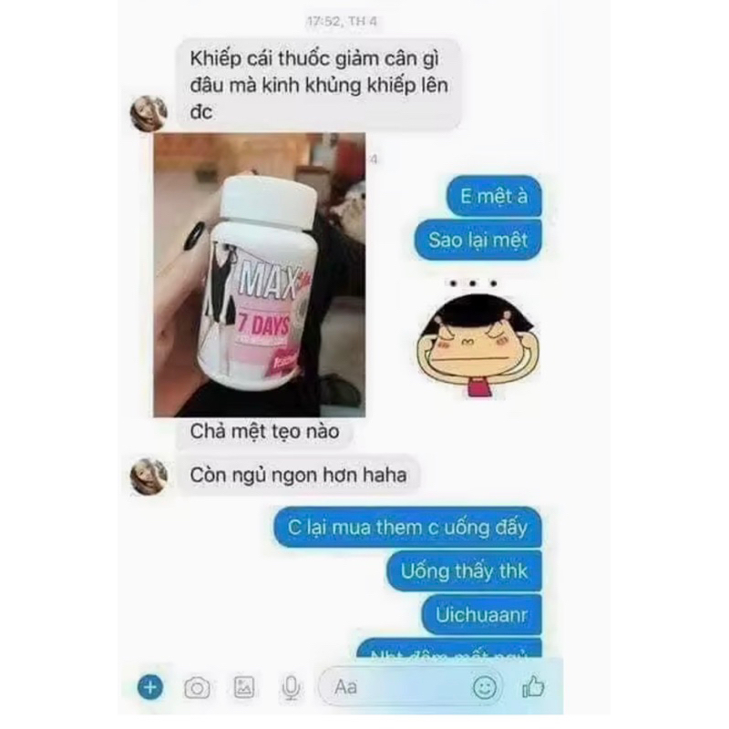 Giảm Cân Max 7 Days