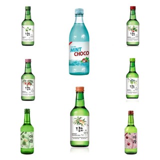 SoJu ( Sochu ) Hàn Quốc 17 Vị Trái Cây 360ml