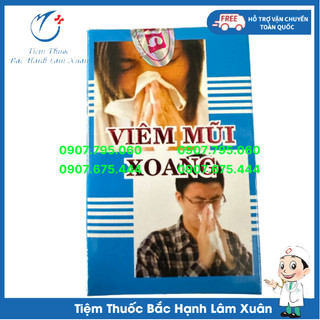 Viem mũi xoang hỗ trợ viem xoang lâu năm, viem họng, viem tai giữa, nhứt đầu chóng mặt, sổ mũi, ngẹt mũi, hắt hơi