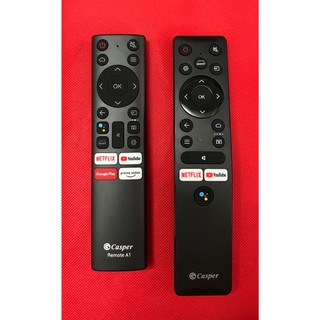 Remote Điều khiển giọng nói tivi Casper smart loại thẳng/ cong