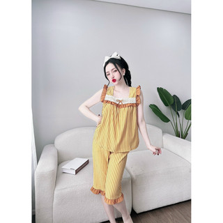 set đồ bộ lững sọc kiểu đẹp