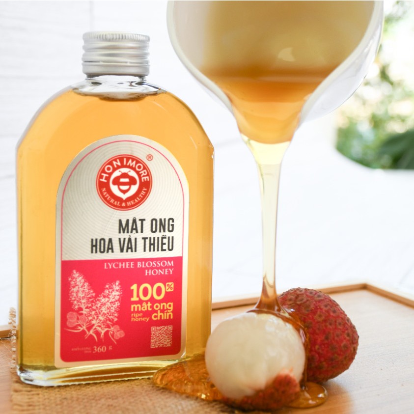 Mật ong rừng nguyên chất hoa Vải thiều 360g