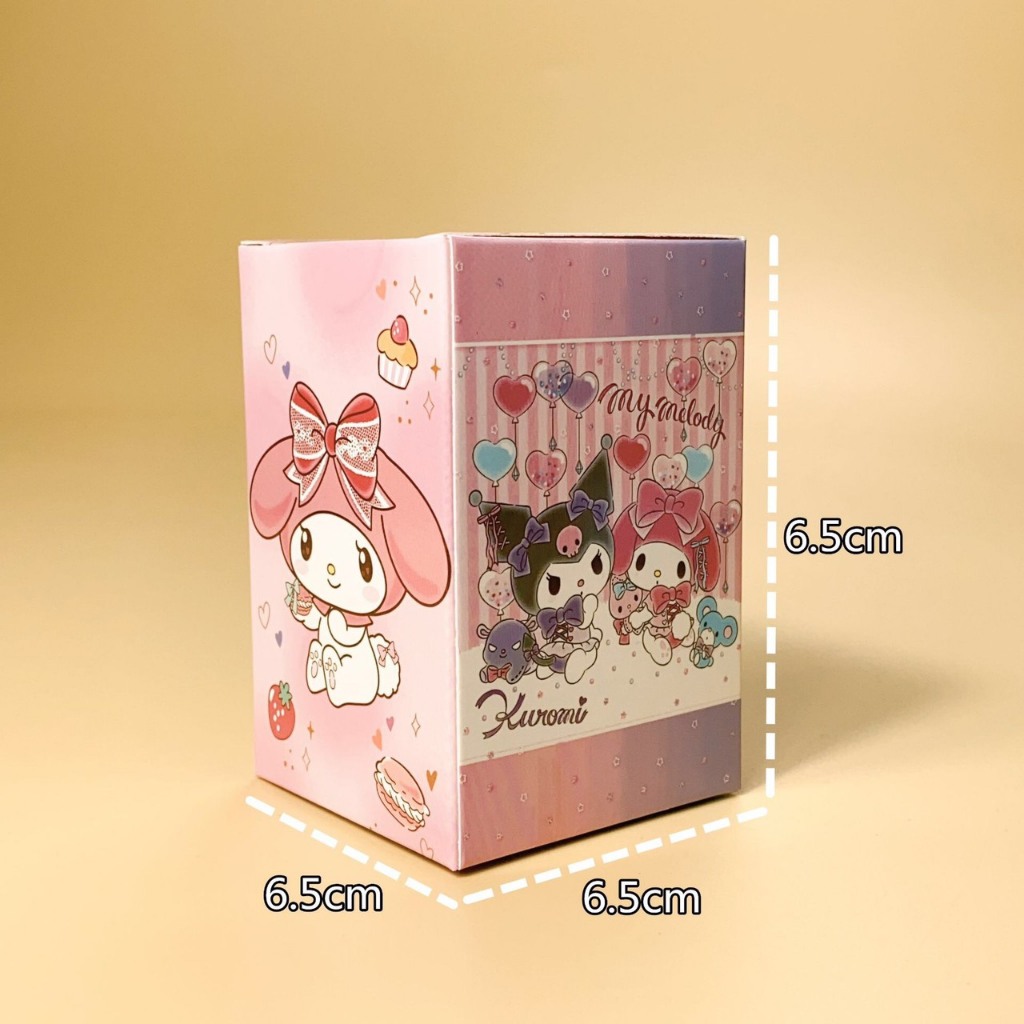 Bộ 6 Búp Bê Nhân Vật Hoạt Hình Sanrio My Melody Mặc Đầm Lolita - Dễ Thương Trang Trí Tinh Tế Cho Xe Hơi Gia Đình