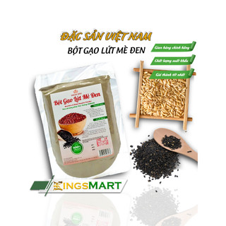 Bột Gạo Lứt Mè Đen 200G - Thương hiệu THUẬN HÒA - Đặc sản Cần Thơ - Túi 200g - Kingsmart