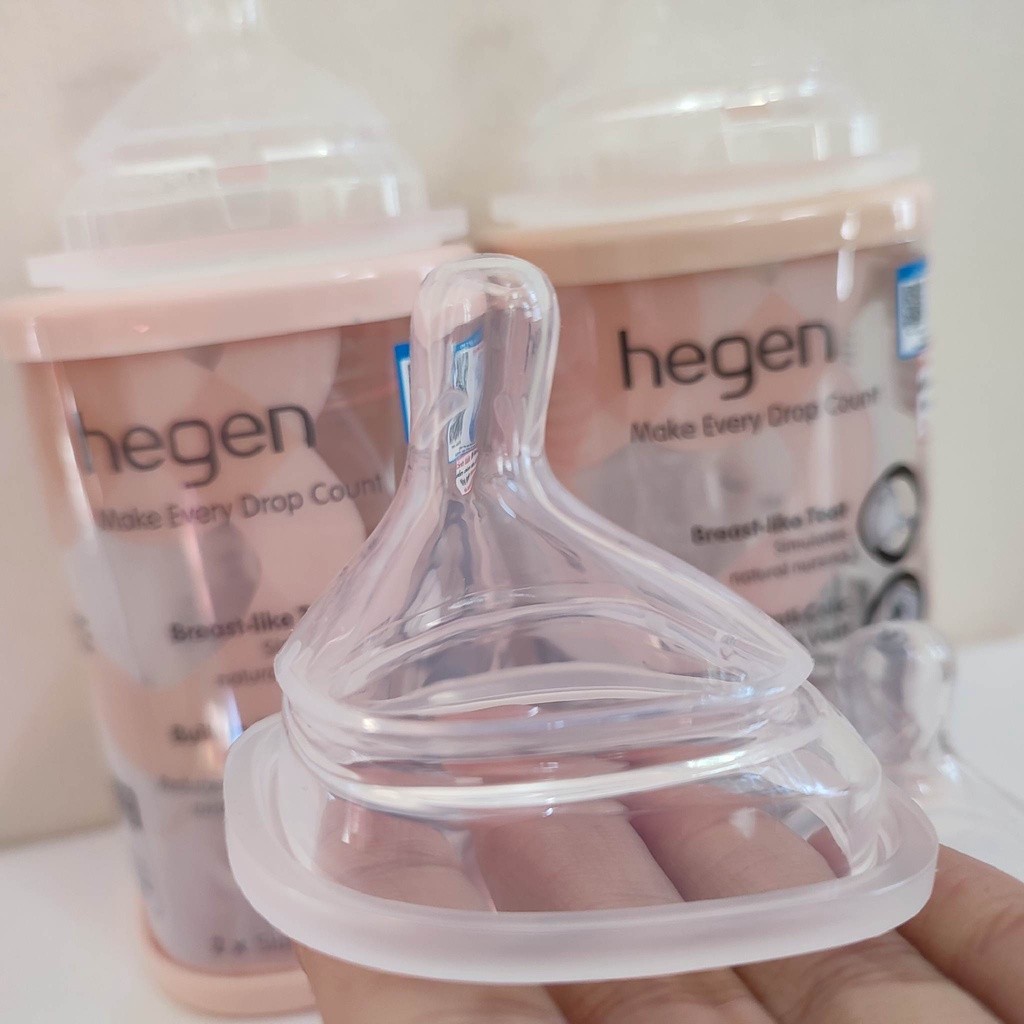 Bình Sữa Hegen Nhựa PPSU Cao Cấp Bình 150ml 240ml Fullbox An Toàn Cho Bé - Minsoport