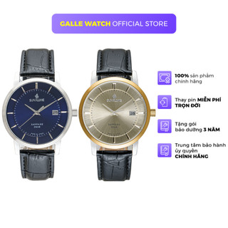 Đồng hồ nam SunFlame Twilight Watch MJOS003-A-C mặt kính Sapphire chống xước, chống nước 5 ATM, dây da đeo tay cao cấp
