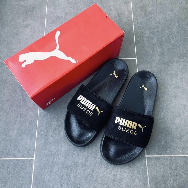 Dép nam nữ quai ngang PU.MA SUEDE êm nhẹ, thoải mái, dép chính hãng