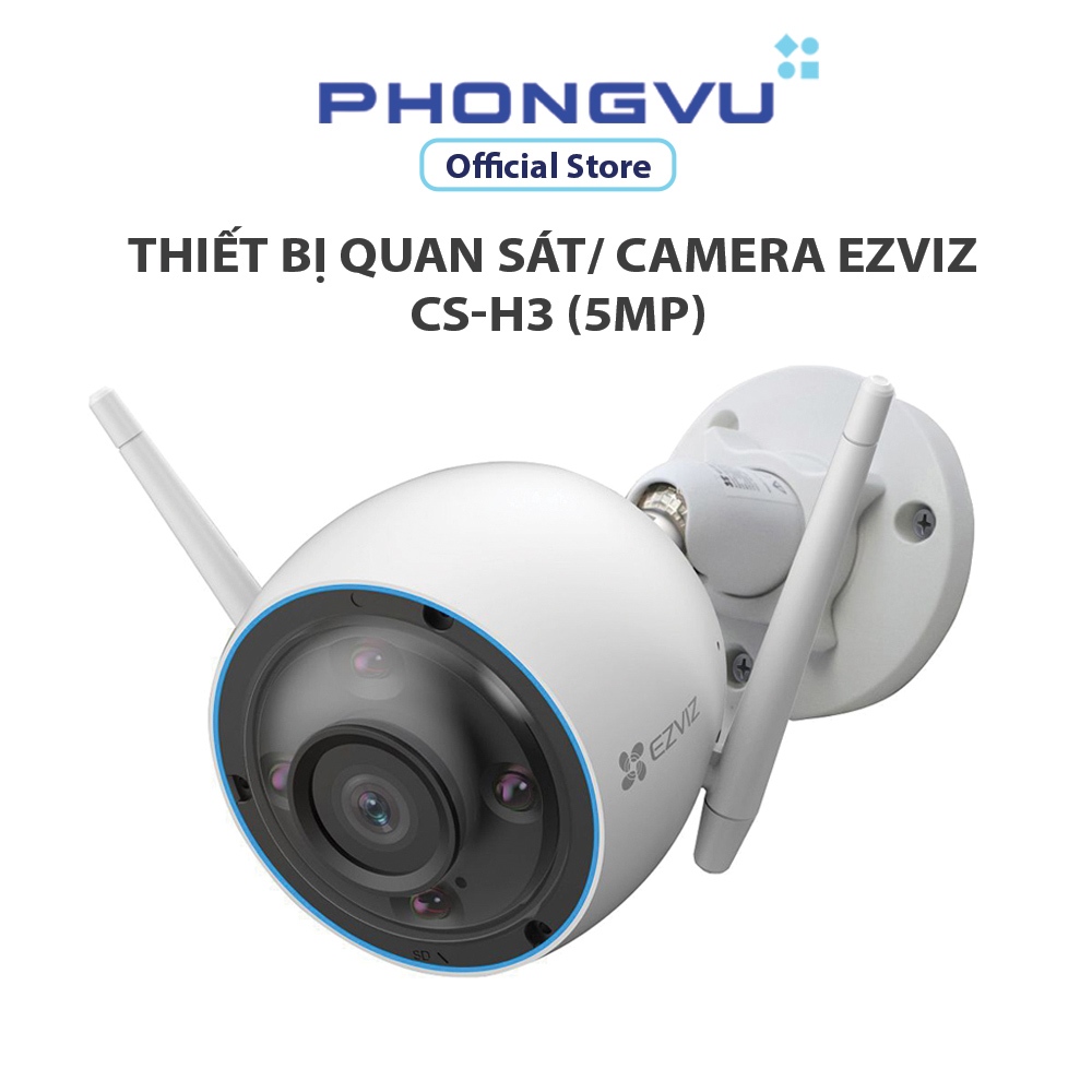 Thiết bị quan sát/ Camera EZVIZ CS-H3 (5MP) - Bảo hành 12 tháng