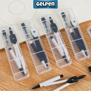 Compa học sinh GelPen dụng cụ compa vẽ tranh thiết kế dễ thương dành cho học sinh