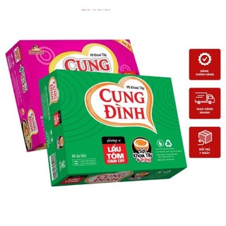 MÌ TÔM CUNG ĐÌNH KHOAI TÂY ĐỦ VỊ -30 gói x85 g