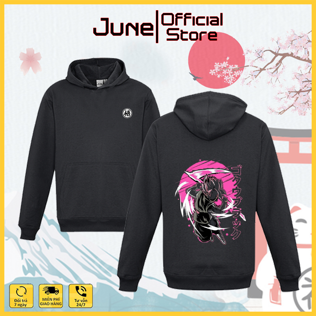 Áo Khoác Dragon Ball, Áo Hoodie Vegeta, Quy lão Kamê, Songoku, Beerus, hình in cực ngầu Chất nỉ dày dặn ấm áp