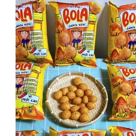 Bánh snack viên vị mực cay_KK0279