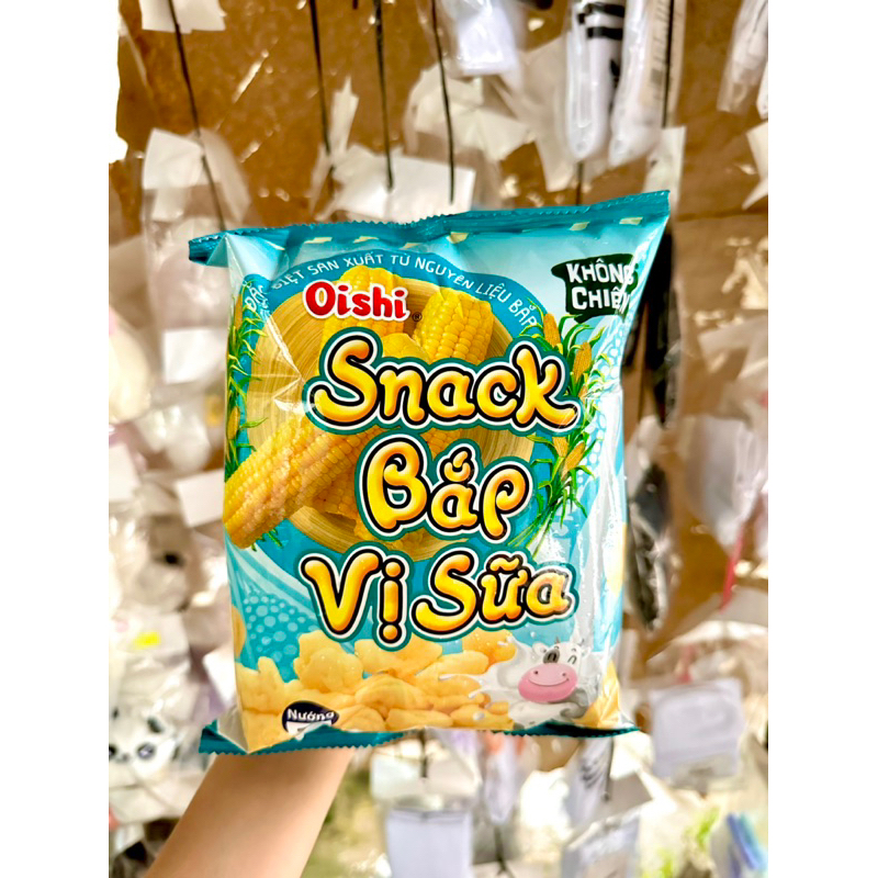 Bánh oishi đủ vị, Snack Oishi đủ vị, bimbim, snack oshi gói 32g
