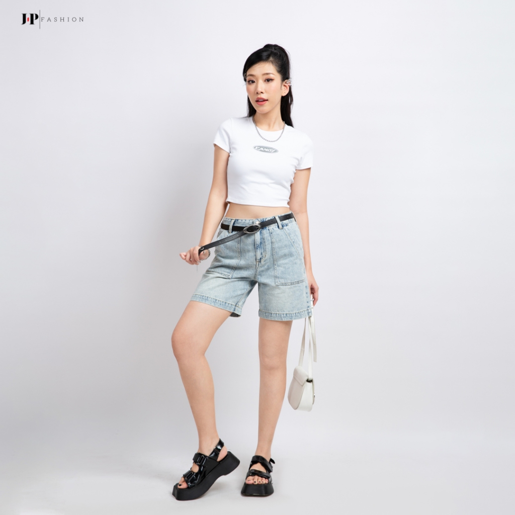 Áo Thun Croptop Ngắn Tay JP Fashion 10209183