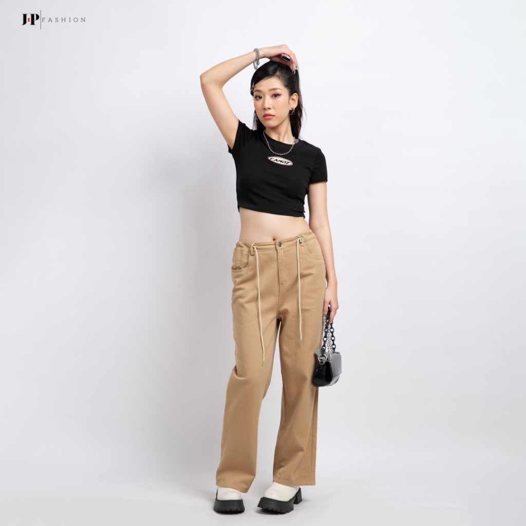 Áo Thun Croptop Ngắn Tay JP Fashion 10209183