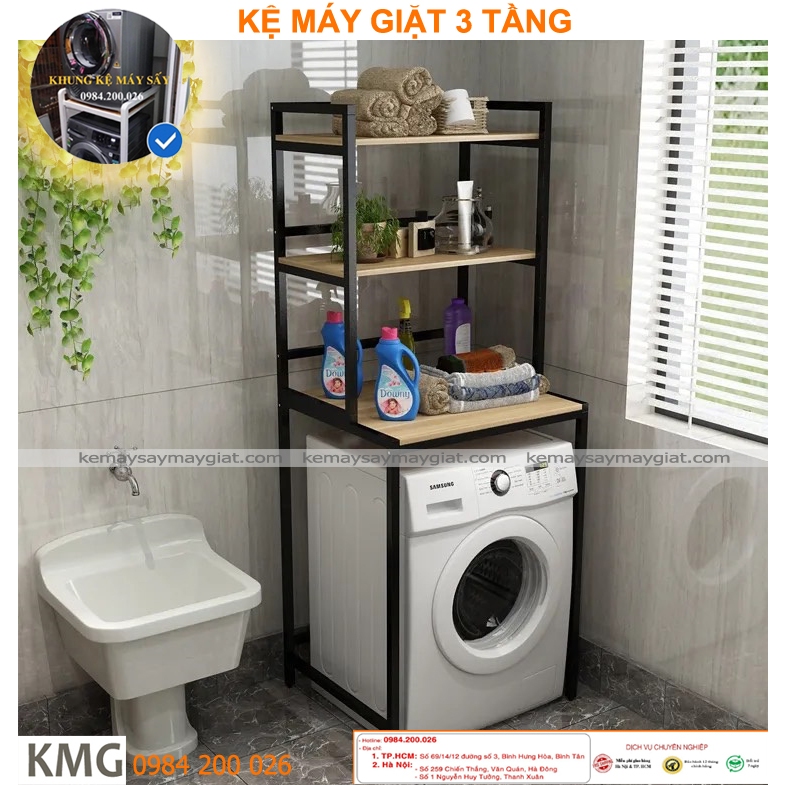 Kệ máy giặt 3 tầng
