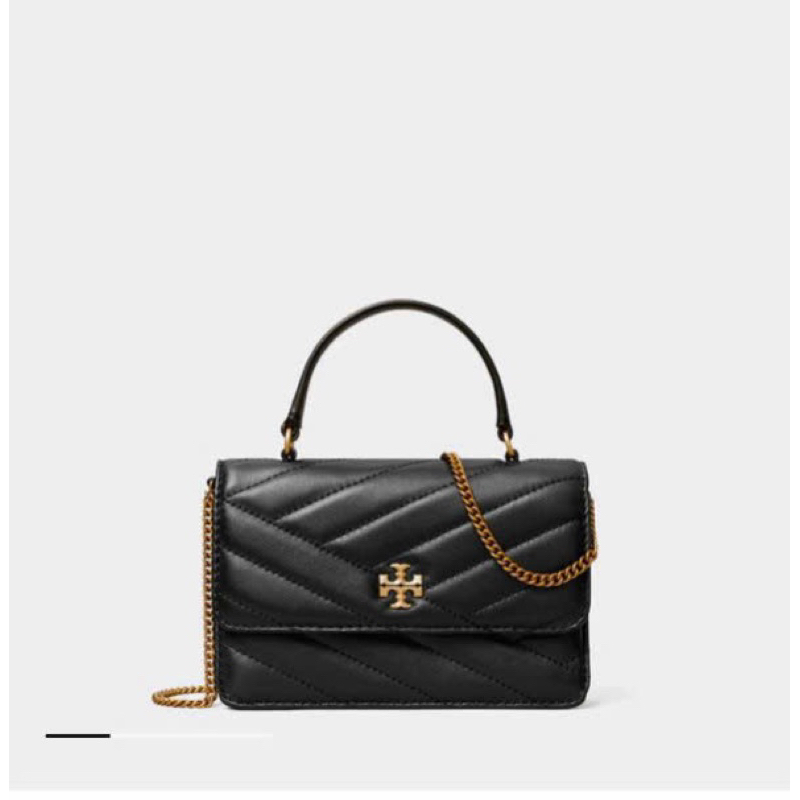 Túi Burch Kira Chevron Mini Top Handle đơn giản