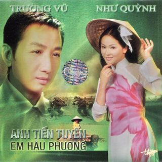 Đĩa CD Song ca Anh Tiền Tuyến Em Hậu Phương Trường Vũ Như Quỳnh-CD Nhạc vàng nhạc Bolero-Phôi Phono Verbatim Bìa màu