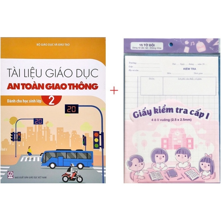 Sách Tài liệu giáo dục an toàn giao thông - Lớp 2