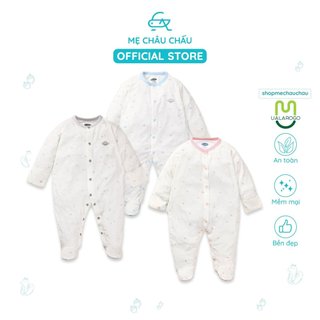 Bộ Body Dài Liền Chân Lộn Tay Dài Ualarogo Cho Bé Sơ Sinh (Size Sơ Sinh đến 6 Tháng)