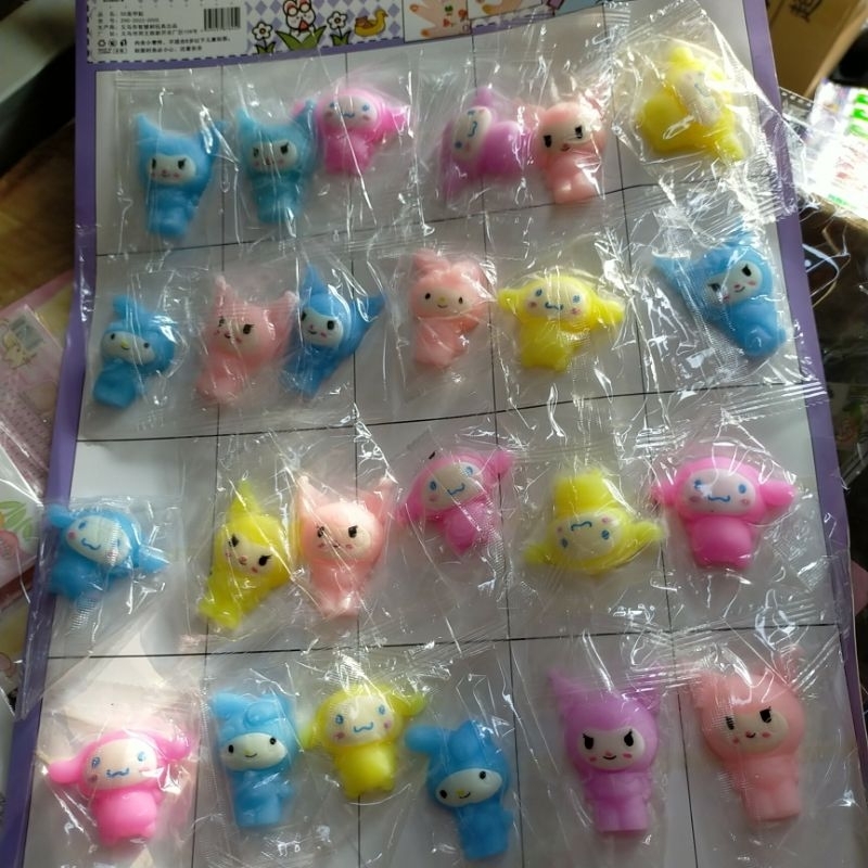 Sỉ Vỉ 20 Bóp Dẻo Hình Thỏ Dễ Thương