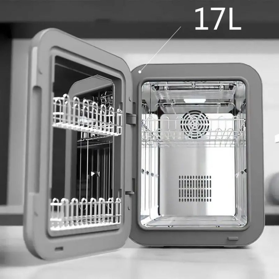 Máy tiệt trùng sấy khô bình sữa bằng tia UV và khí nóng, loại bỏ vi trùng, vi khuẩn và mùi hôi bảo quản đồ dùng cho bé