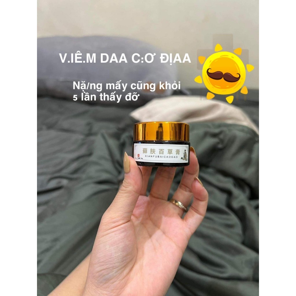 Kem Bôi Viêm Da Cơ Địa Đông Y XIAFUBAICAOGAO