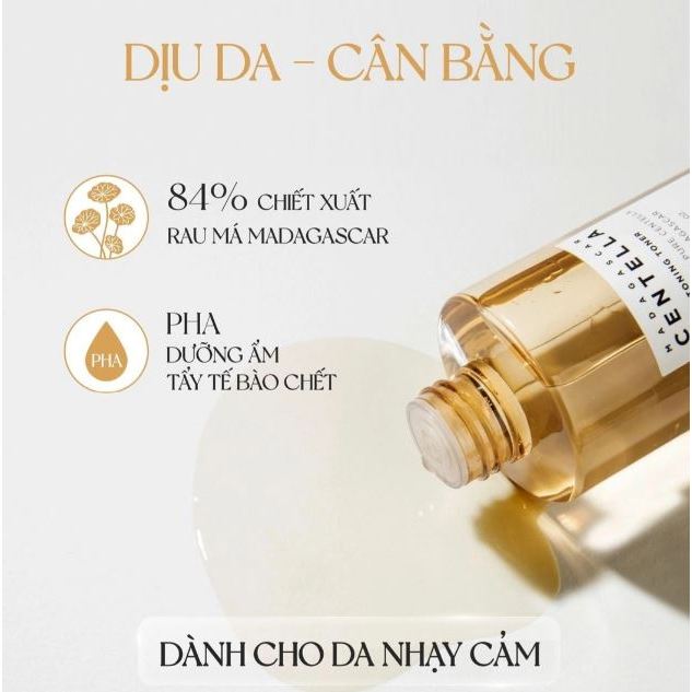 Nước Hoa Hồng Phục Hồi, Tái Tạo Da Mụn Và Làm Lành Sẹo Mụn Skin1004 Madagascar Centella Toning Toner (210ml/30ml
